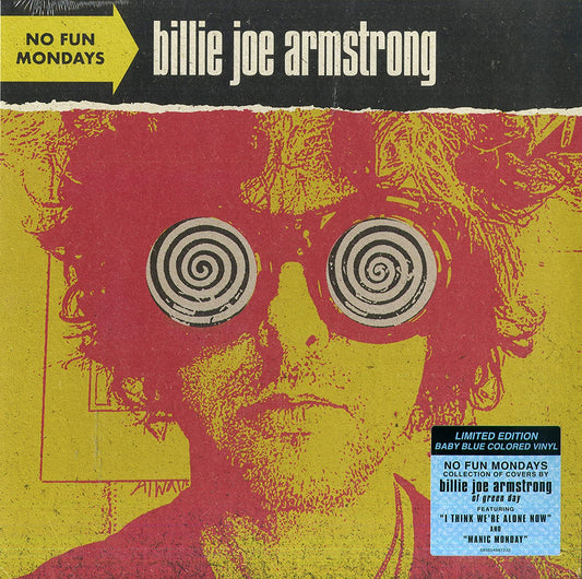 Billie Joe Armstrong ‎– No Fun Mondays (Limited Edition, Baby Blue Vinyl, New)