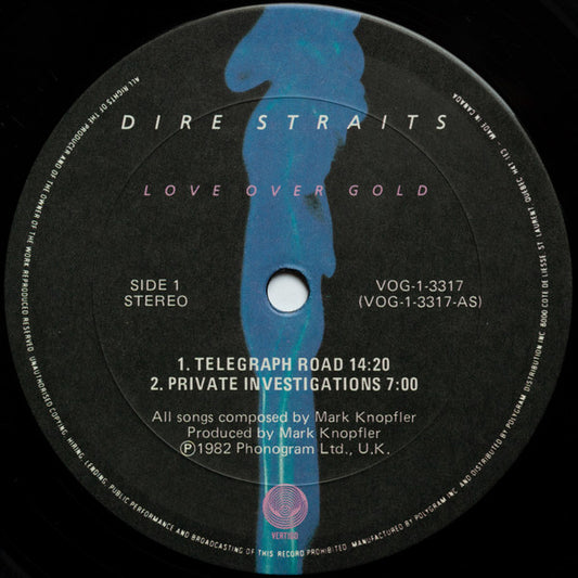 Dire Straits ‎– Love Over Gold