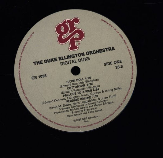 The Duke Ellington Orchestra ‎– Digital Duke