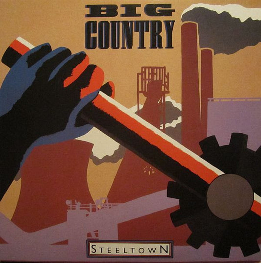 Big Country ‎– Steeltown (LP, Used)