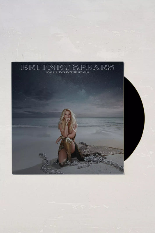 Britney Spears Swimming in the Stars Limited Edition Vinyl Record. 