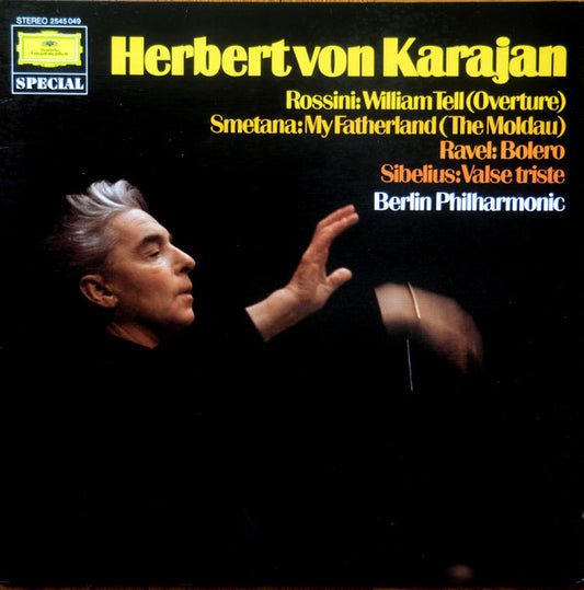 Herbert von Karajan, Berlin Philharmonic ‎– Rossini - Smetana - Ravel - Sibelius