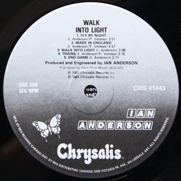 Ian Anderson ‎– Walk Into Light